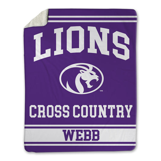North Alabama - NCAA Men's Cross Country : Josh Webb - Blanket-0