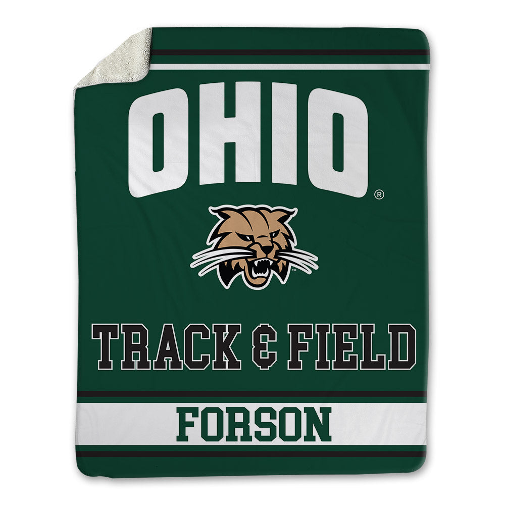 Ohio - NCAA Women's Track & Field : Lyza Forson - Blanket-0