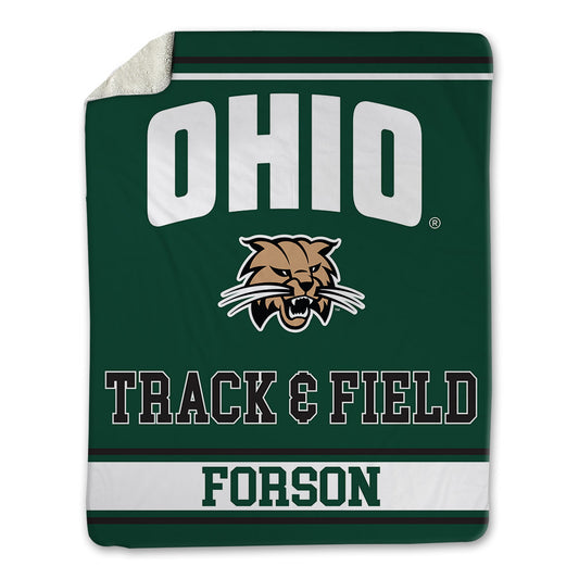 Ohio - NCAA Women's Track & Field : Lyza Forson - Blanket-0