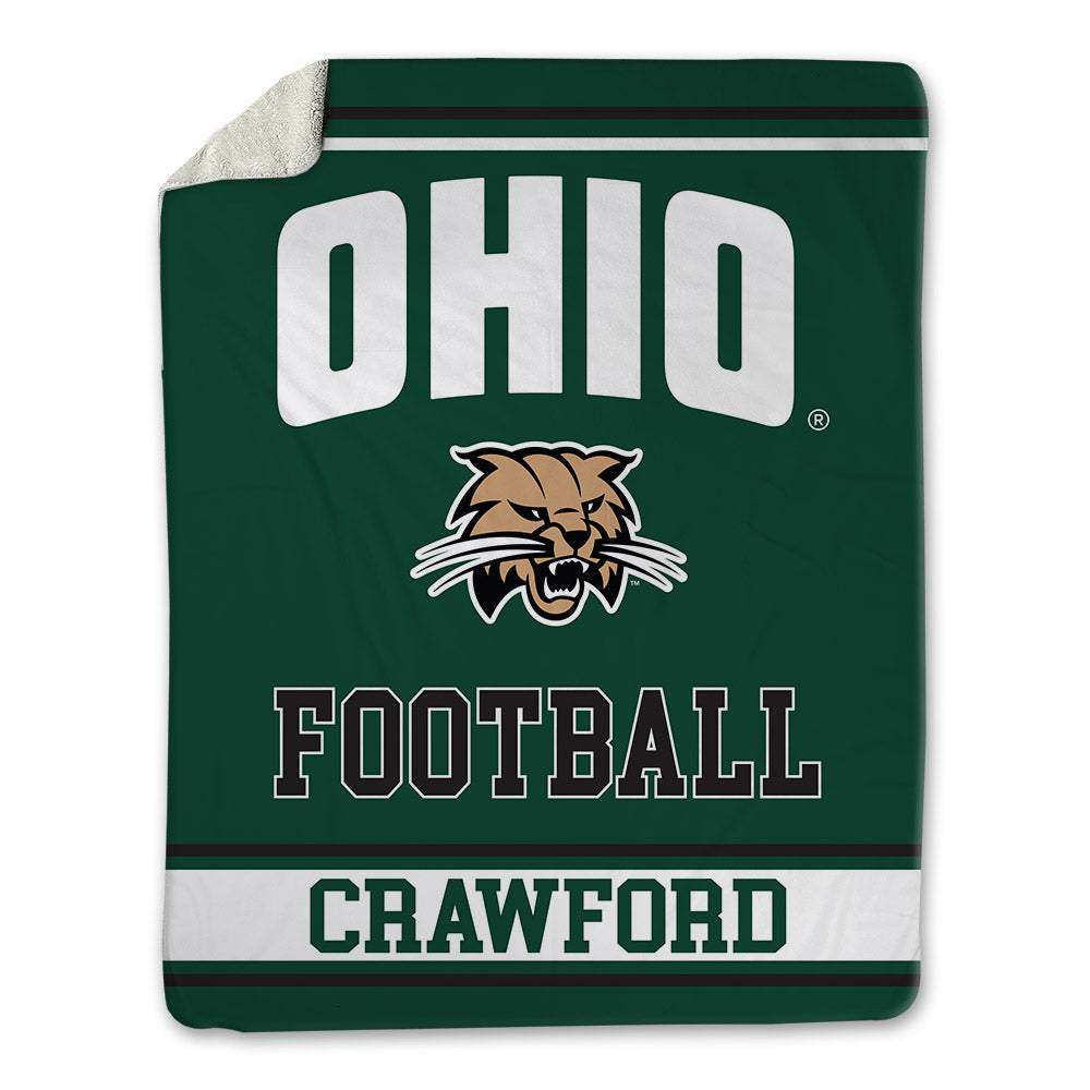 Ohio - NCAA Football : Delaney Crawford - Blanket-0