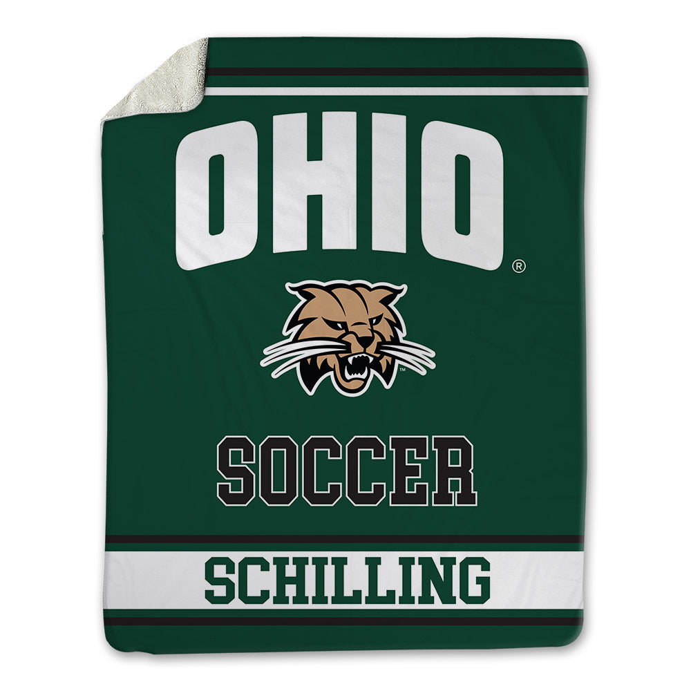 Ohio - NCAA Women's Soccer : Lillian Schilling - Blanket-0