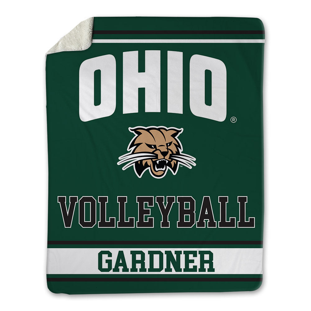 Ohio - NCAA Women's Volleyball : Olivia Gardner - Blanket-0