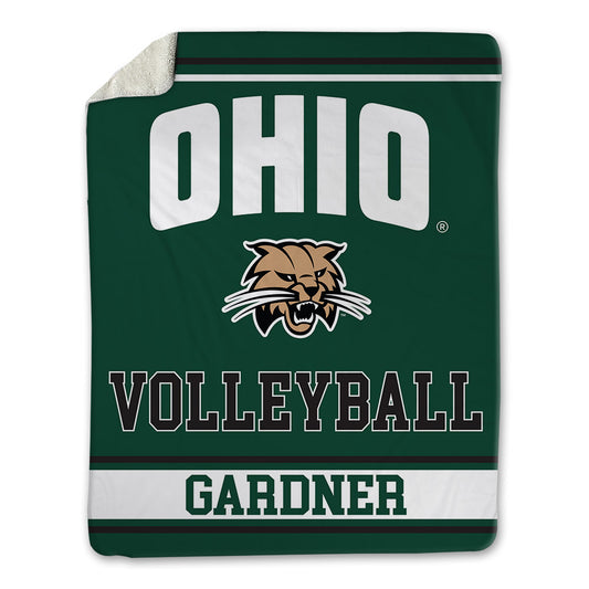 Ohio - NCAA Women's Volleyball : Olivia Gardner - Blanket-0