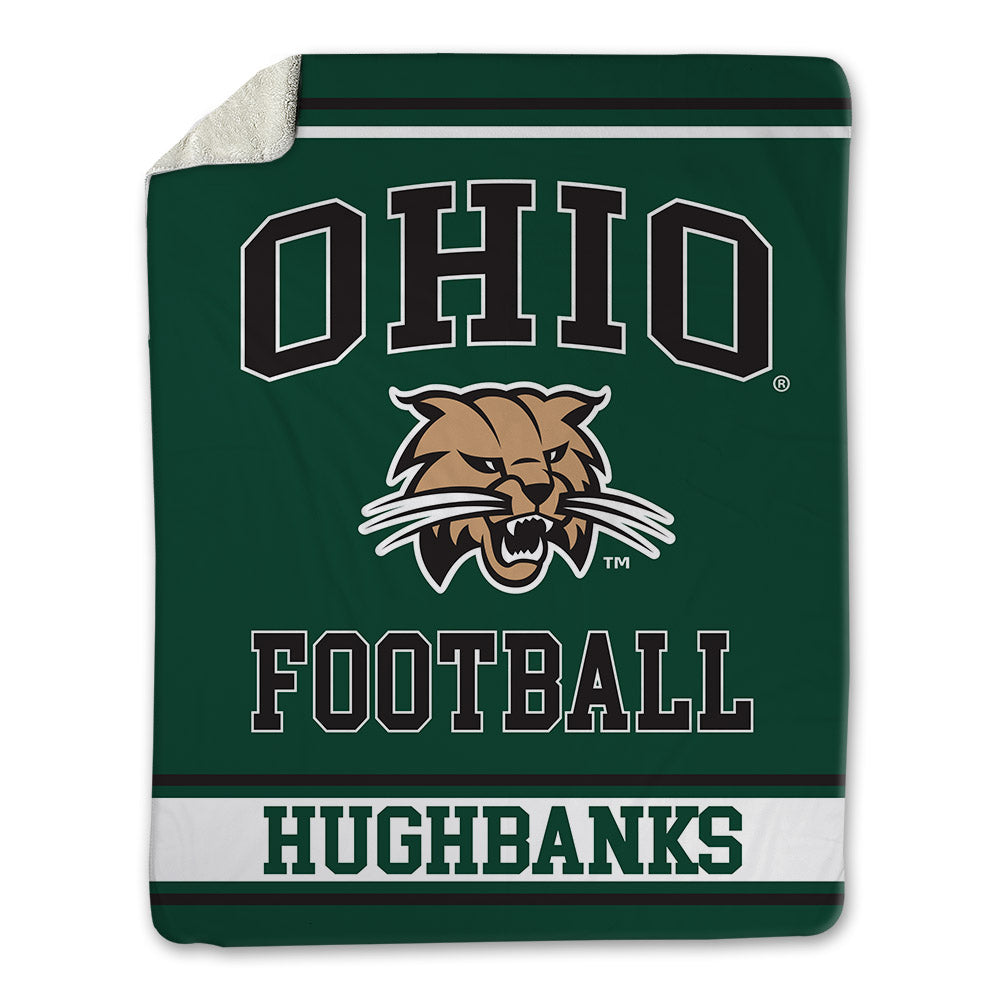 Ohio - NCAA Football : Marcus Hughbanks - Blanket-0