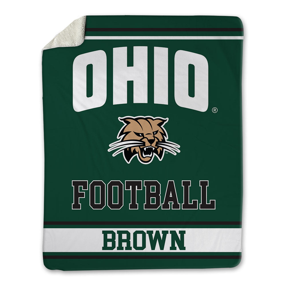 Ohio - NCAA Football : Alex Brown - Blanket-0