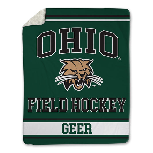 Ohio - NCAA Women's Field Hockey : Adi Geer - Blanket-0