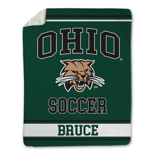 Ohio - NCAA Women's Soccer : Kiley Bruce - Blanket-0