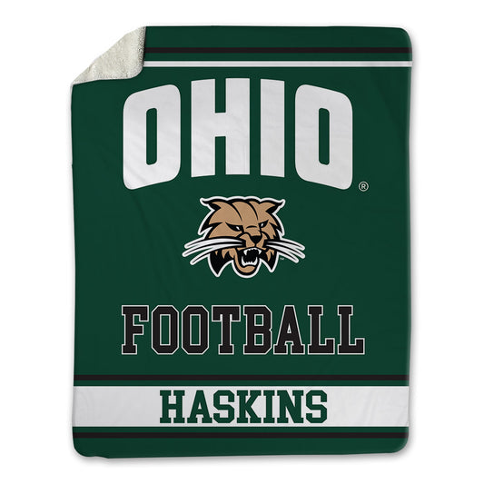 Ohio - NCAA Football : JT Haskins - Blanket-0