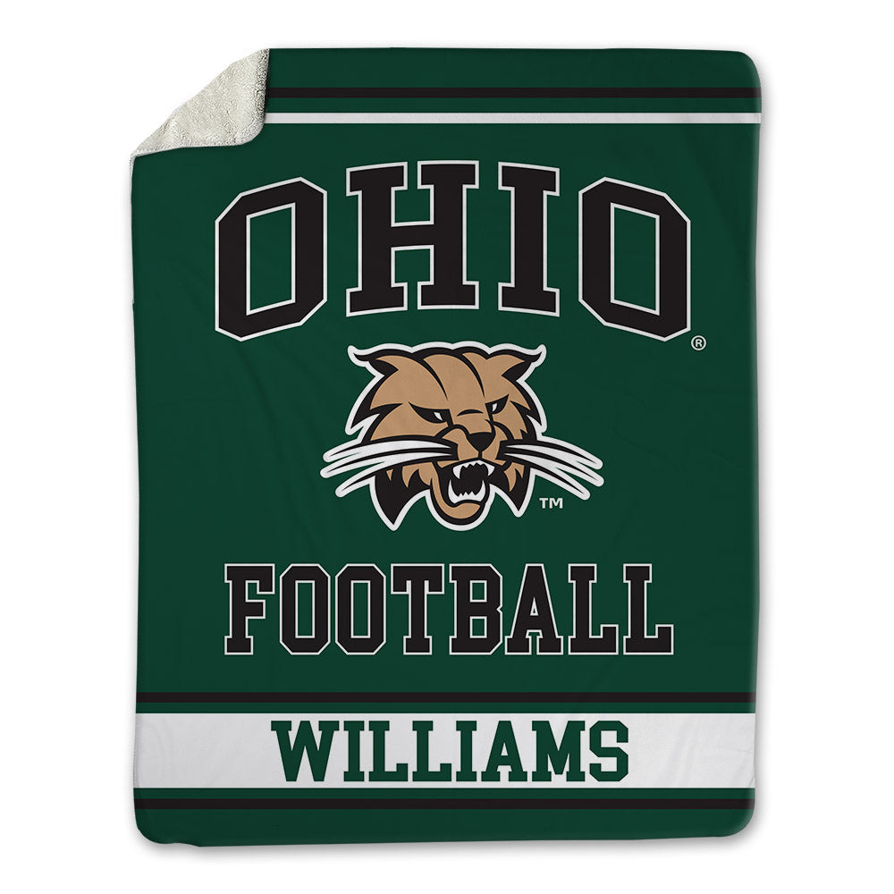 Ohio - NCAA Football : Adonis Williams - Blanket-0