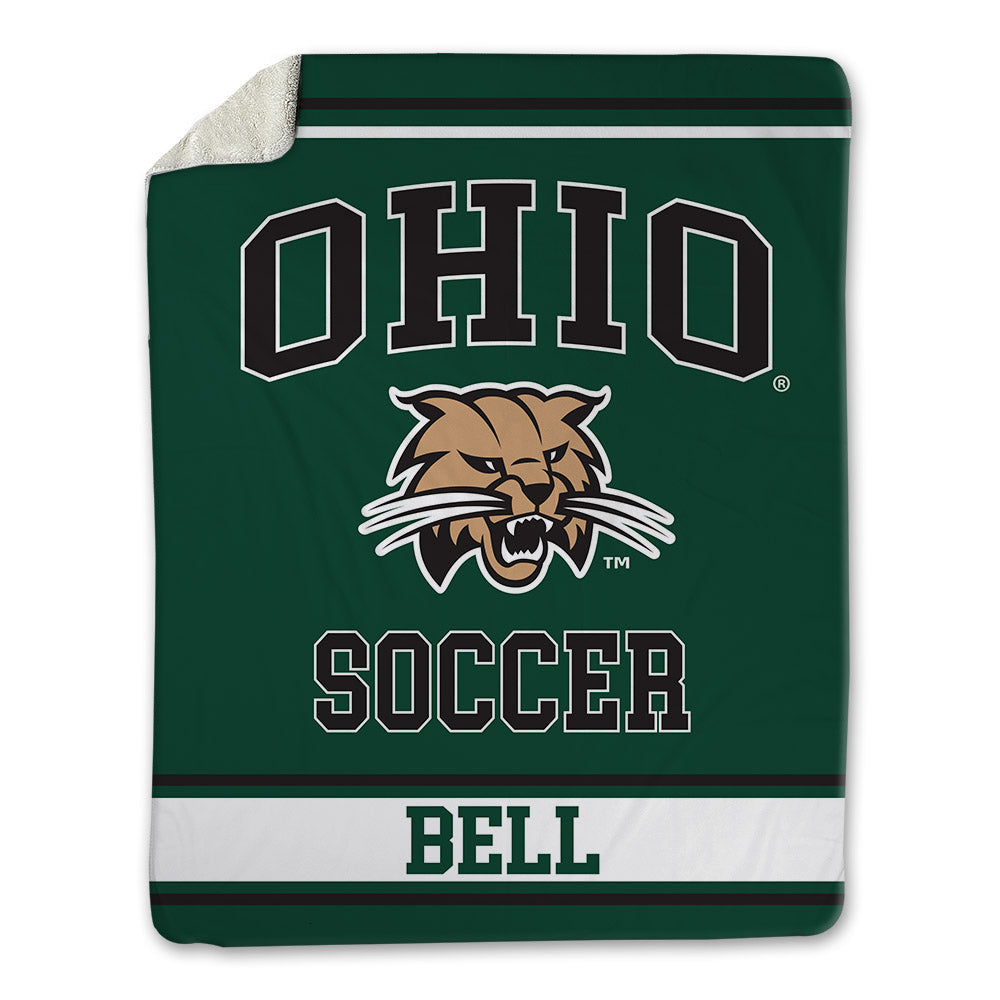 Ohio - NCAA Women's Soccer : Ava Bell - Blanket-0