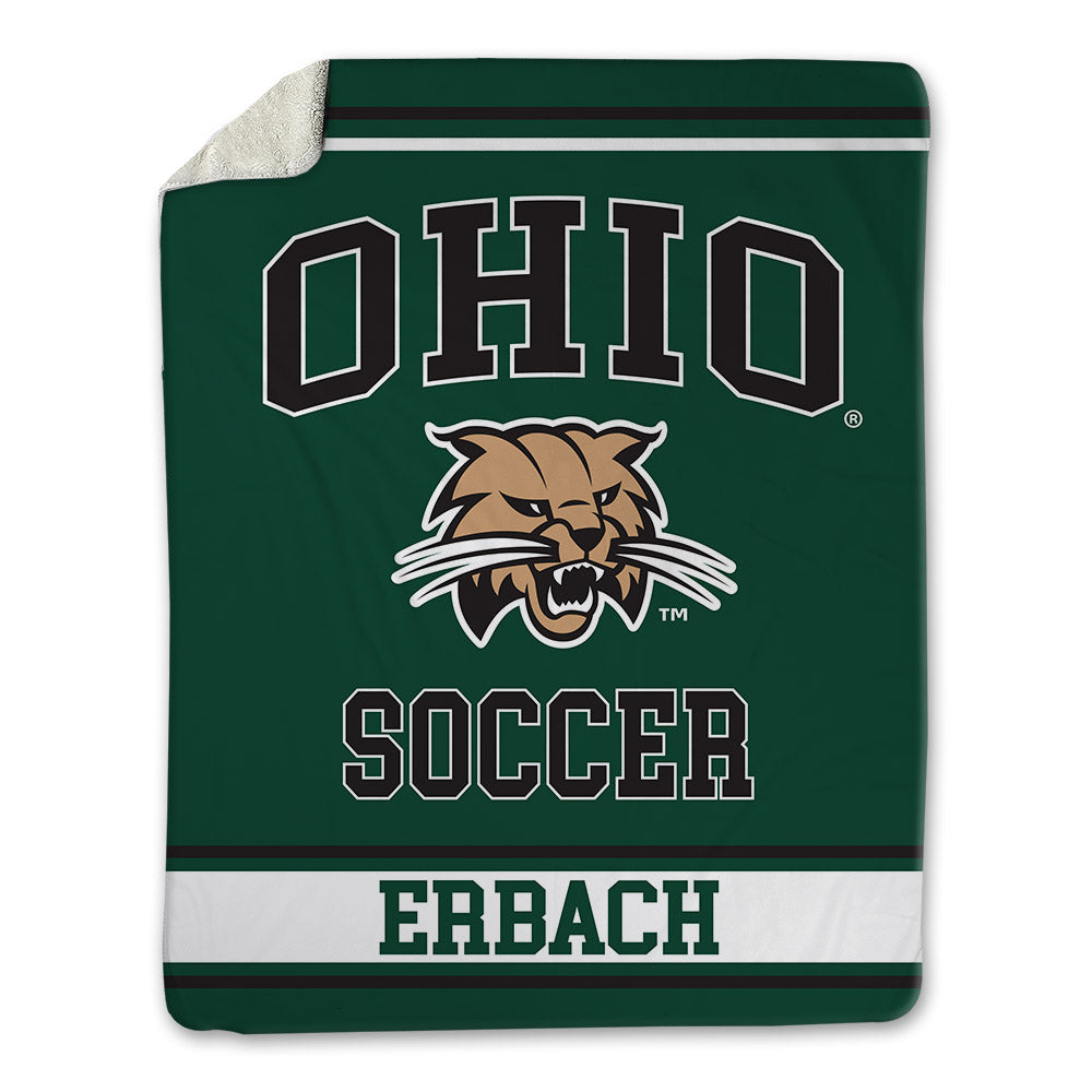 Ohio - NCAA Women's Soccer : Kendal Erbach - Blanket-0