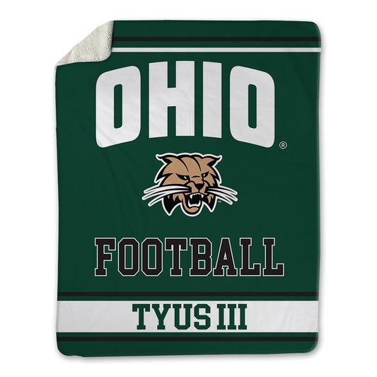 Ohio - NCAA Football : Anthony Tyus III - Blanket-0