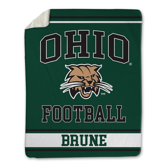 Ohio - NCAA Football : Duncan Brune - Blanket-0