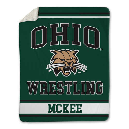 Ohio - NCAA Wrestling : Austin McKee - Blanket-0