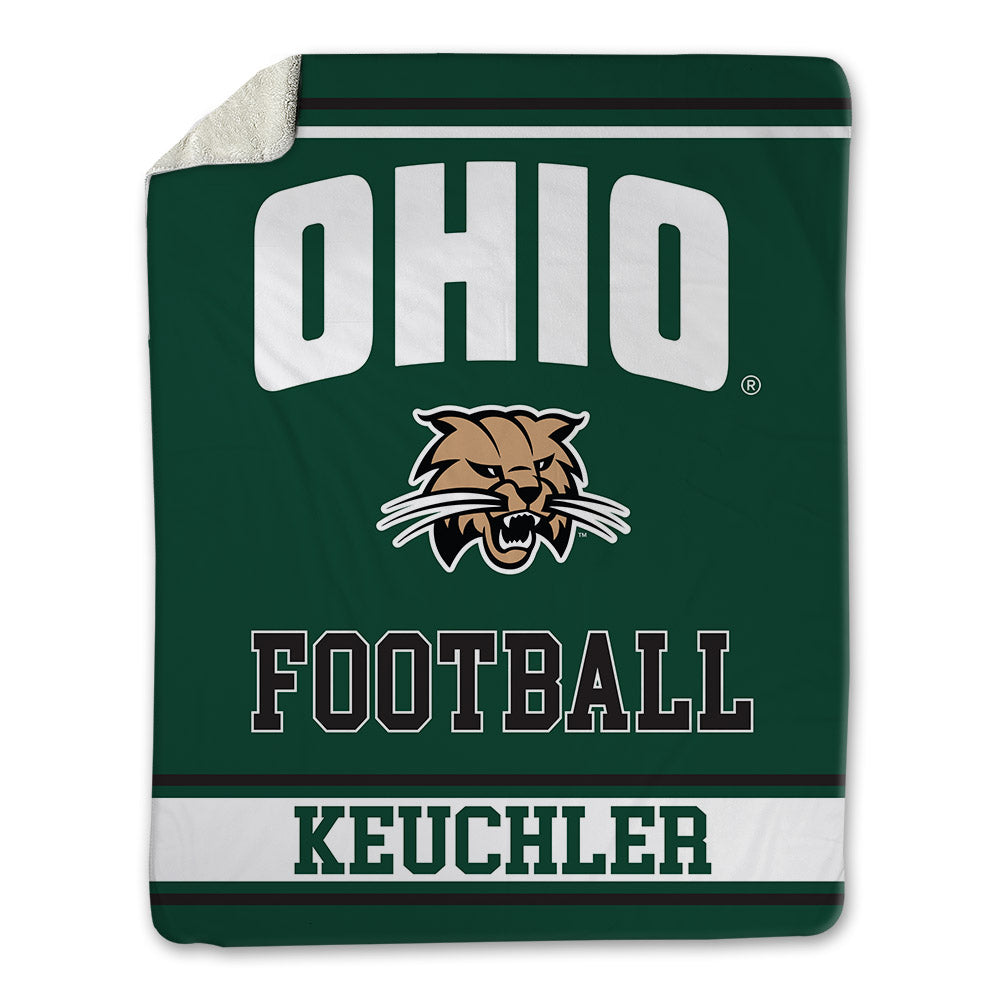Ohio - NCAA Football : RJ Keuchler - Blanket-0