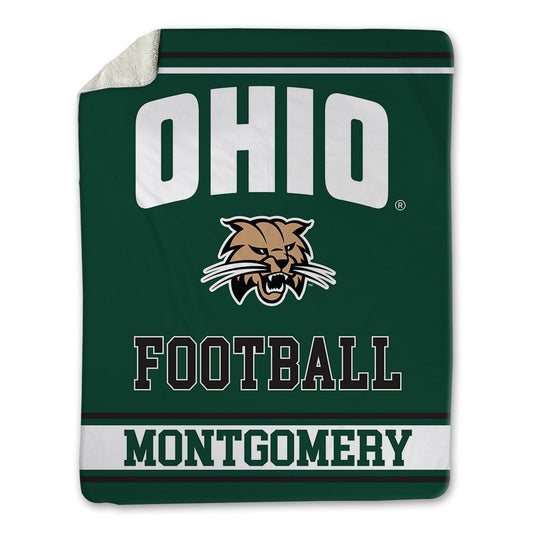 Ohio - NCAA Football : Mike Montgomery - Blanket-0