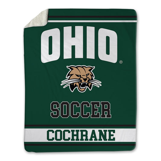Ohio - NCAA Women's Soccer : Meaghan Cochrane - Blanket-0
