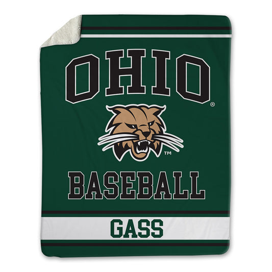 Ohio - NCAA Baseball : Mason Gass - Blanket-0