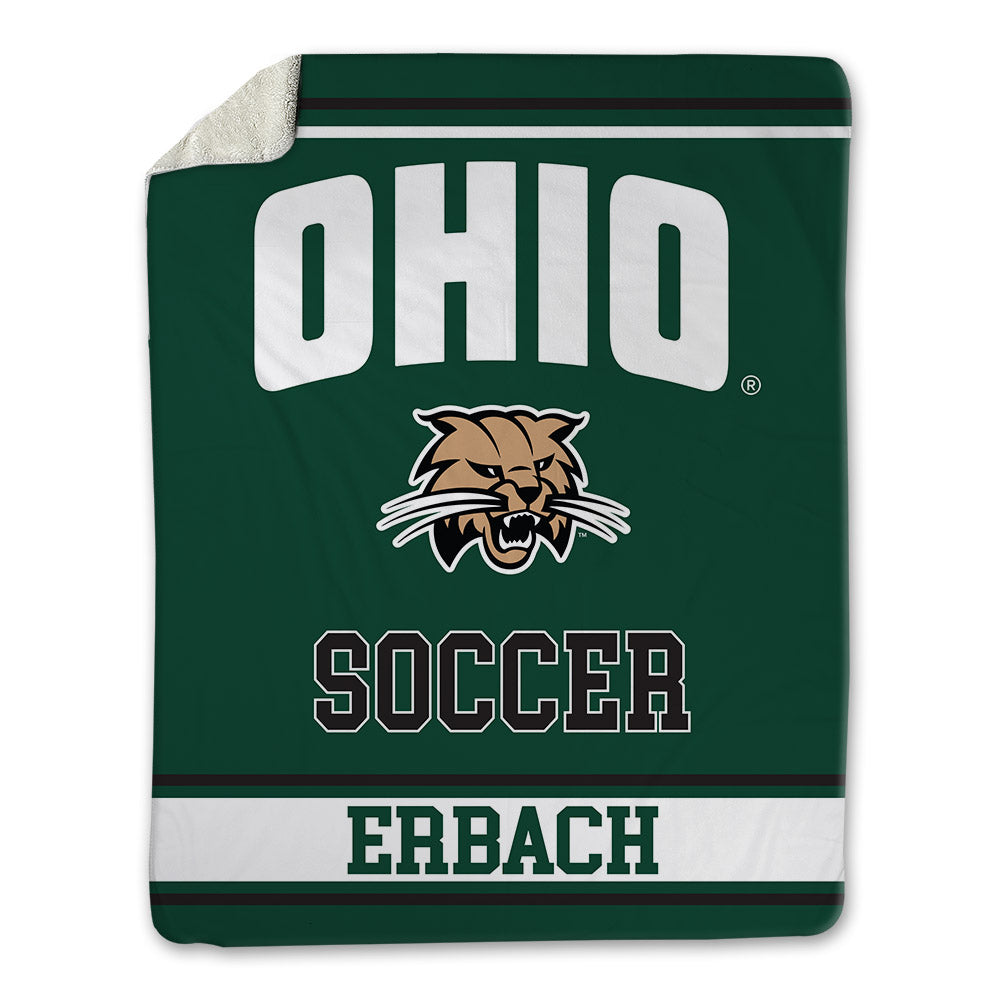 Ohio - NCAA Women's Soccer : Kendal Erbach - Blanket-0
