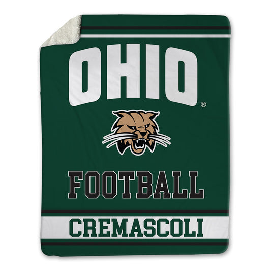 Ohio - NCAA Football : Miles Cremascoli - Blanket-0