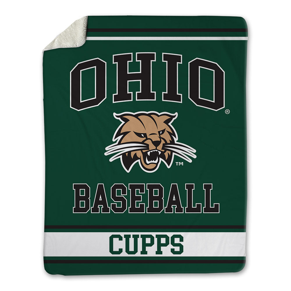 Ohio - NCAA Baseball : Wesley Cupps - Blanket-0