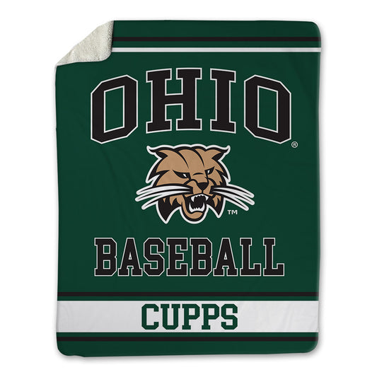 Ohio - NCAA Baseball : Wesley Cupps - Blanket-0