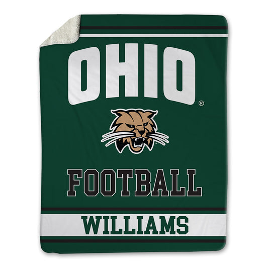 Ohio - NCAA Football : Xavier Williams - Blanket-0