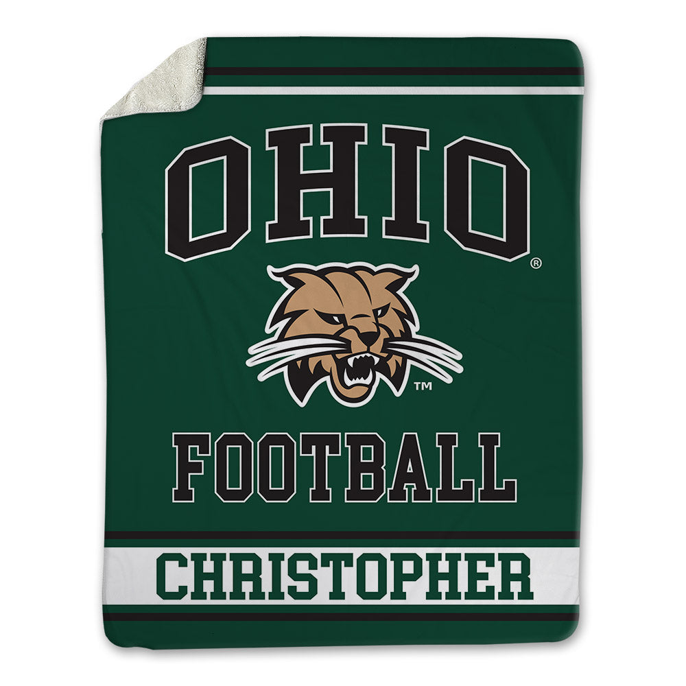 Ohio - NCAA Football : Charlie Christopher - Blanket-0