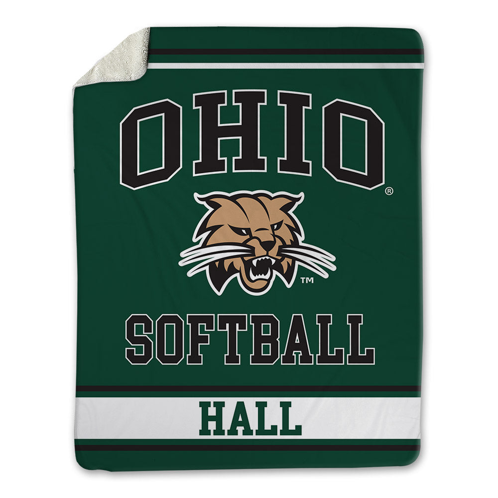 Ohio - NCAA Softball : Cora Hall - Blanket-0