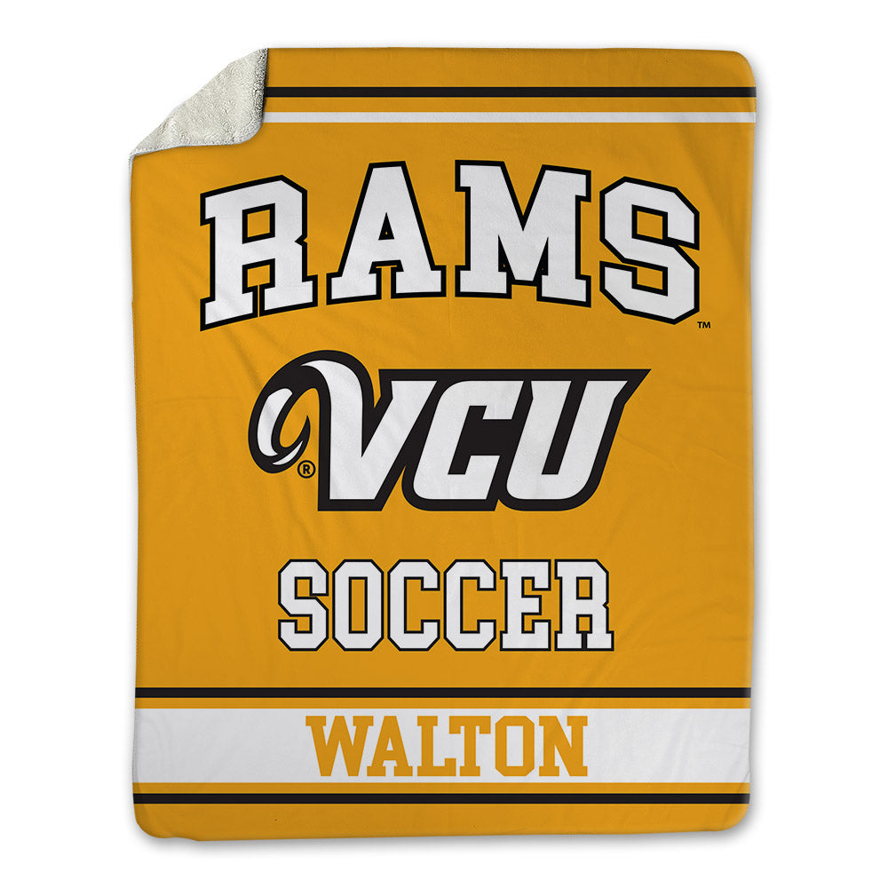 VCU - NCAA Women's Soccer : Jayla Walton - Blanket-0