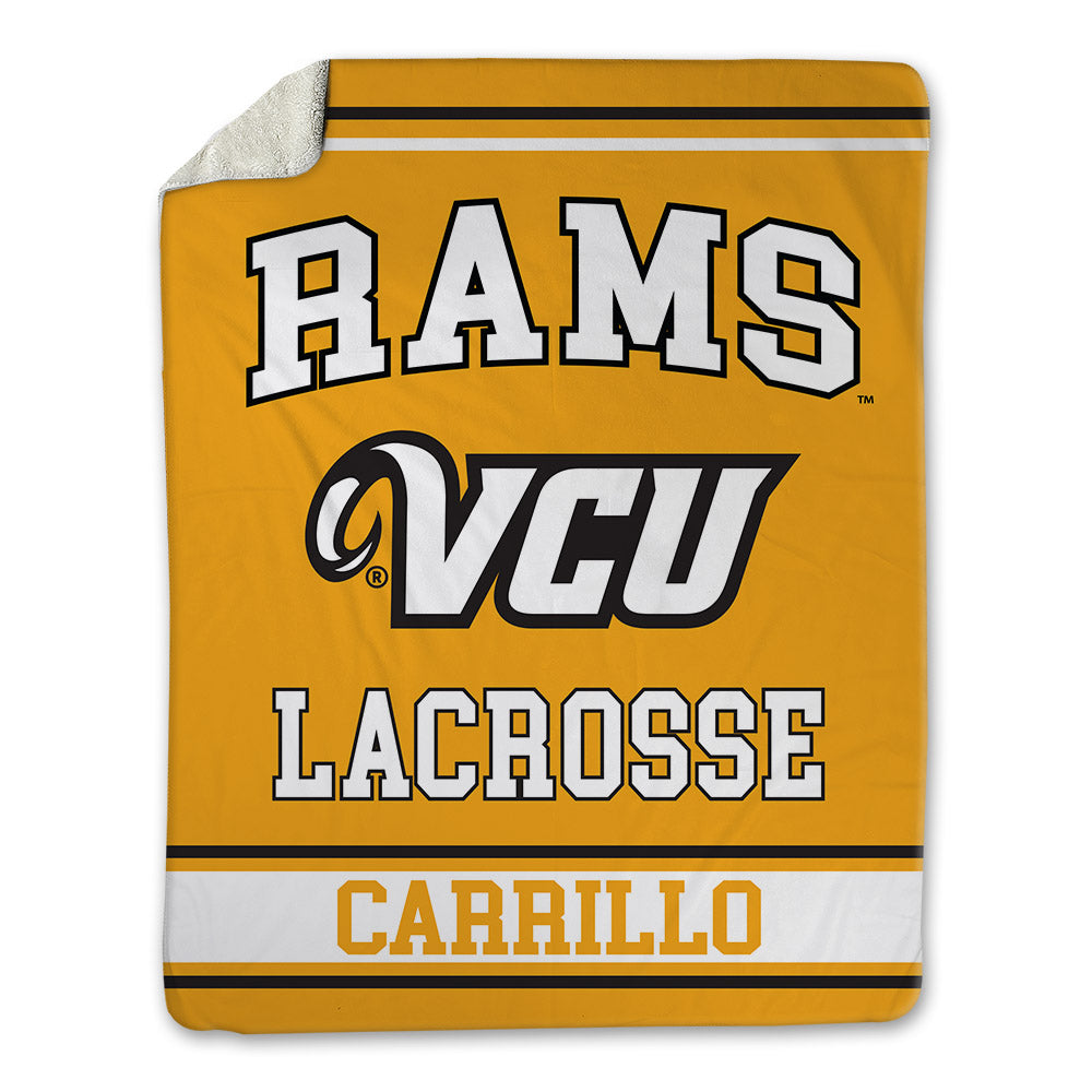 VCU - NCAA Women's Lacrosse : Ava Carrillo - Blanket-0