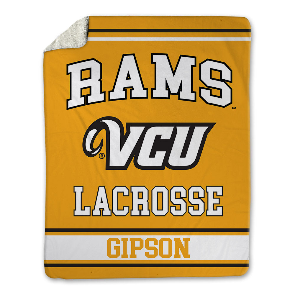 VCU - NCAA Women's Lacrosse : Maya Gipson - Blanket-0