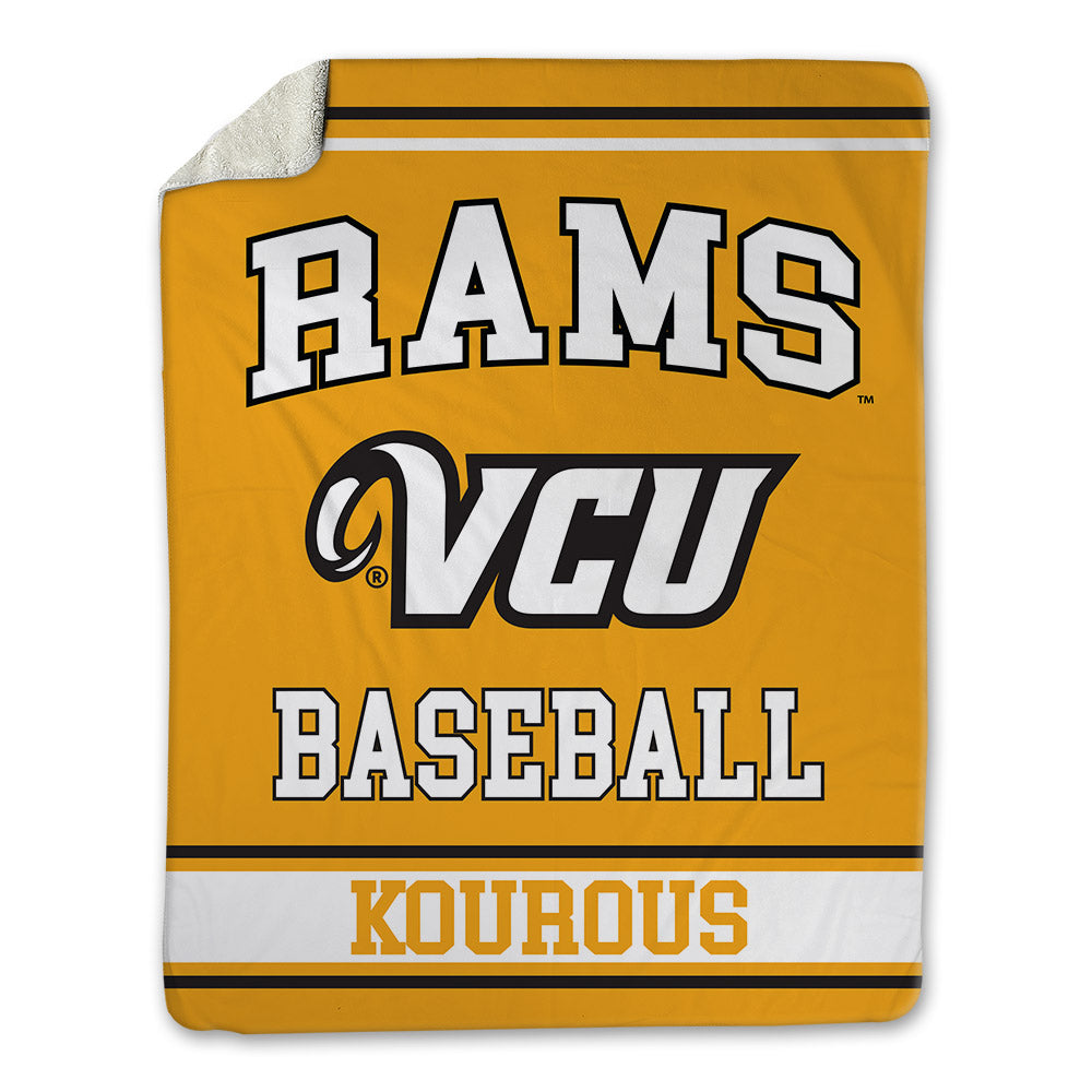 VCU - NCAA Baseball : Zachary Kourous - Blanket-0