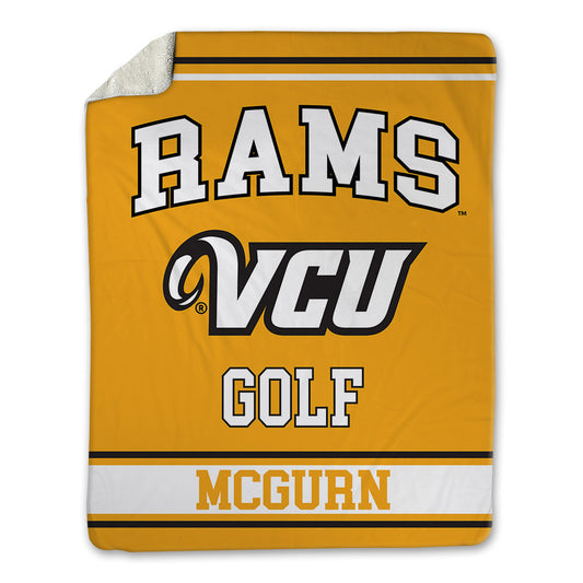 VCU - NCAA Men's Golf : Mac McGurn - Blanket-0