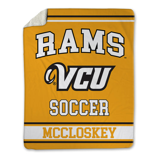 VCU - NCAA Women's Soccer : Keira McCloskey - Blanket-0