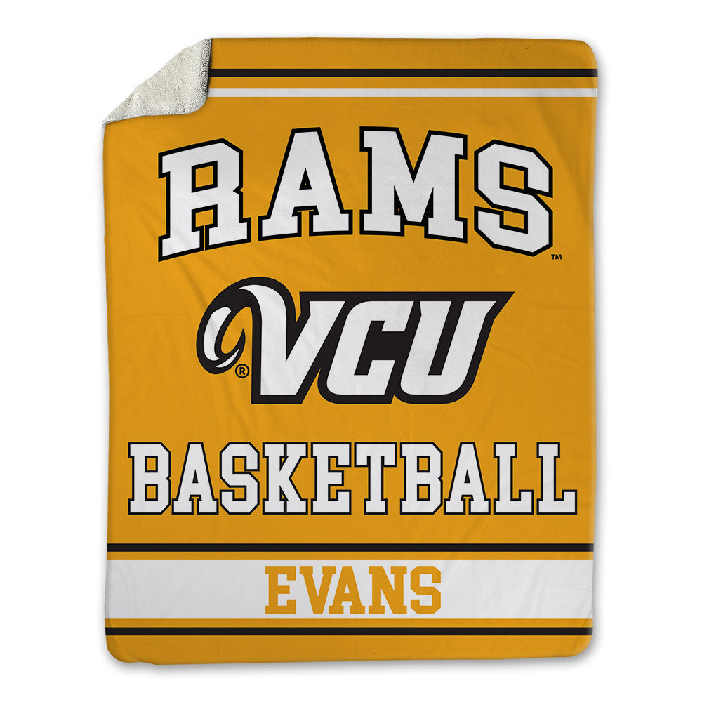 VCU - NCAA Men's Basketball : Barry Evans - Blanket-0