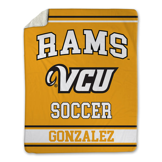 VCU - NCAA Women's Soccer : Luciana Gonzalez - Blanket-0
