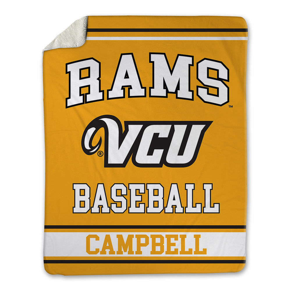 VCU - NCAA Baseball : Cooper Campbell - Blanket-0
