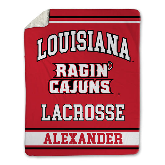 Louisiana - NCAA Women's Lacrosse : Regan Alexander - Blanket-0