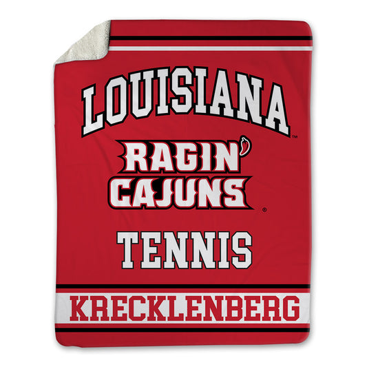 Louisiana - NCAA Women's Tennis : Nina Krecklenberg - Blanket-0