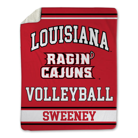 Louisiana - NCAA Women's Volleyball : Grace Sweeney - Blanket-0