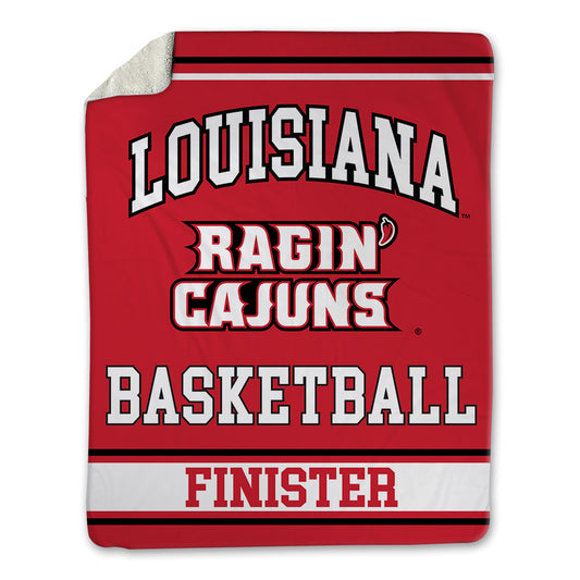Louisiana - NCAA Men's Basketball : Dorian Finister - Blanket-0
