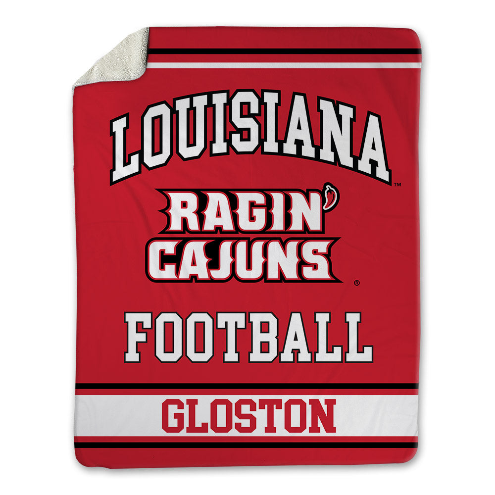 Louisiana - NCAA Football : Jayden Gloston - Blanket-0