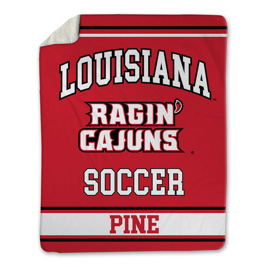 Louisiana - NCAA Women's Soccer : Pailynn Pine - Blanket-0