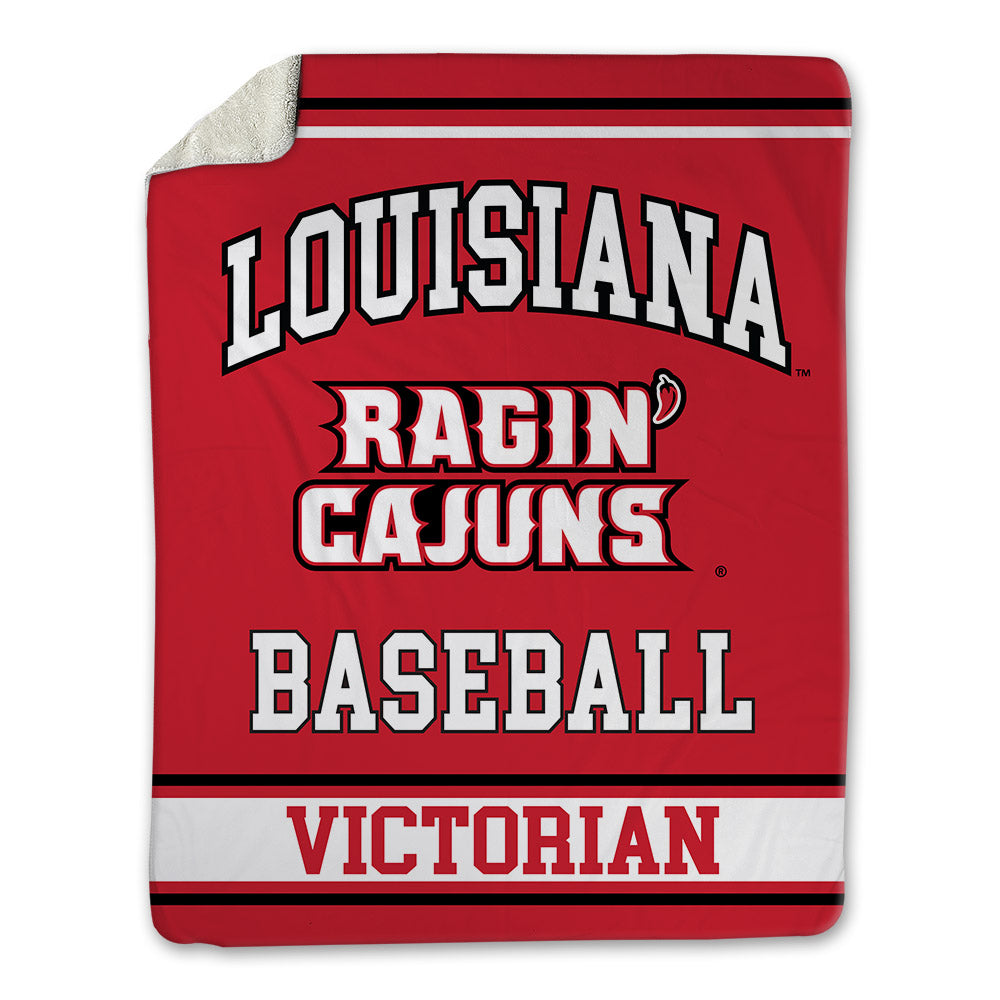 Louisiana - NCAA Baseball : Landon Victorian - Blanket-0