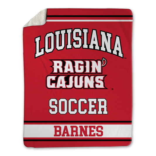 Louisiana - NCAA Women's Soccer : Denver Barnes - Blanket-0