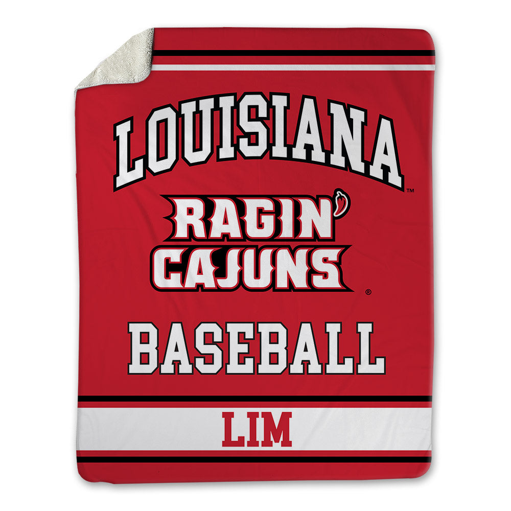 Louisiana - NCAA Baseball : Josh Lim - Blanket-0