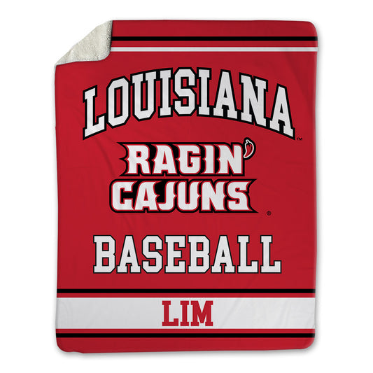 Louisiana - NCAA Baseball : Josh Lim - Blanket-0