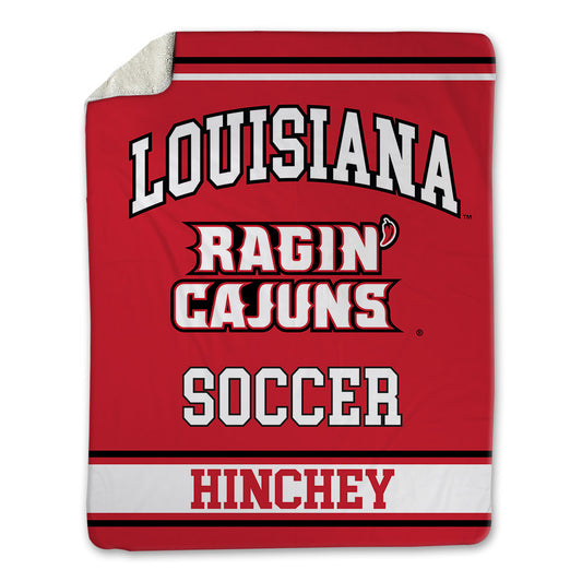 Louisiana - NCAA Women's Soccer : Charlotte Hinchey - Blanket-0