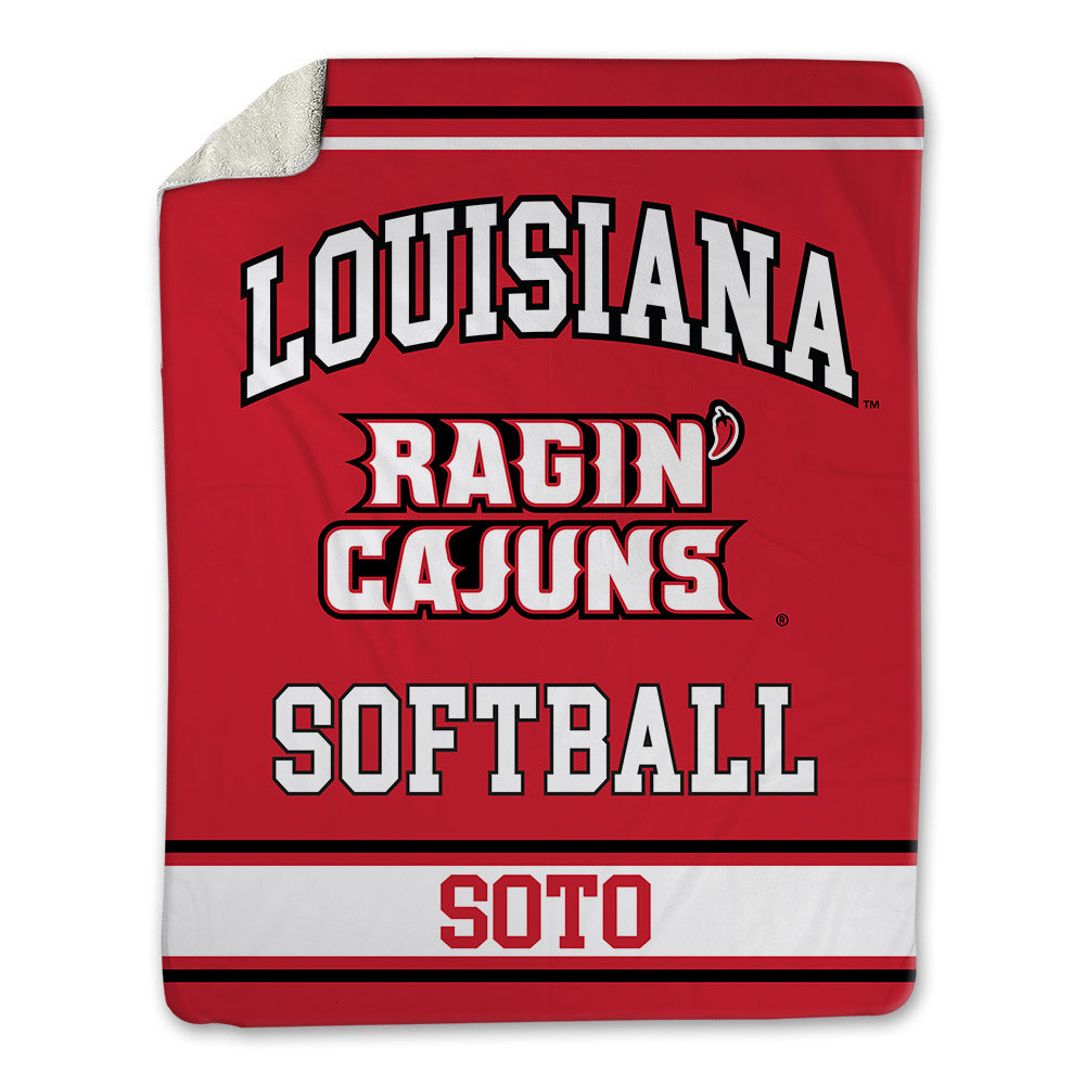 Louisiana - NCAA Softball : Lillian Soto - Blanket-0